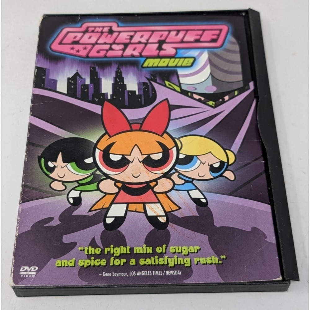 The Powerpuff Girls Movie DVD 2002 Cartoon Network